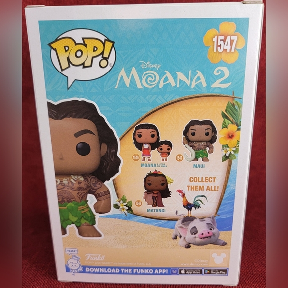 Maui funko # 1547 (nib) With pop protector - Picture 7 of 7
